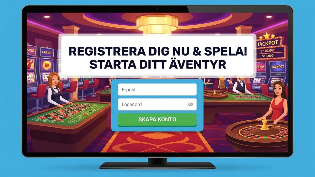 Registrera dig med bonus
